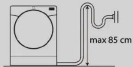 HOOVER NDE H8A2TSEXSS - Acoplamento de la manguera de desagüe - 1