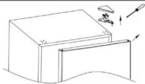 HOOVER HOCT3L517EB2 - Les instructions de fonctionnement de remplacement de la lampe sont les suivantes : - 1