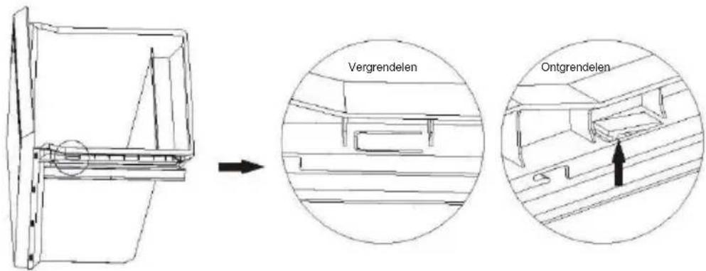 HOOVER HMIOUS 514EWH - De onderste lade verwijderen - 1