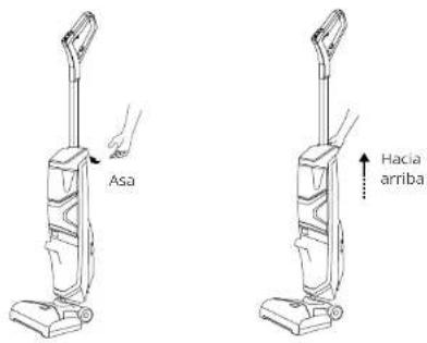 HOOVER HF522STP 011 - Cómo transportarla con el asa - 1