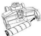 HOOVER HF522STP 011 - Limpieza del cepillo giratorio - 5