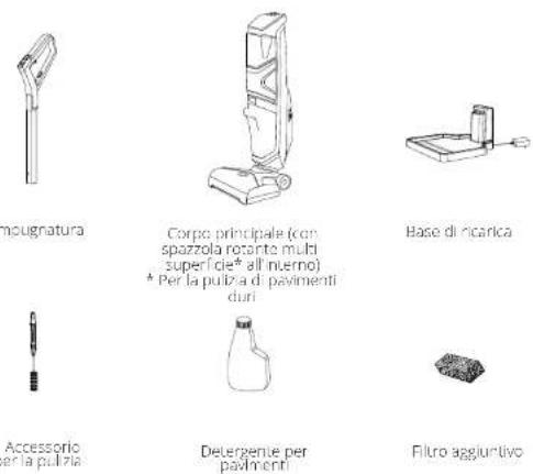 HOOVER HF522STP 011 - CONTENUTO DELLA CONFEZIONE - 1
