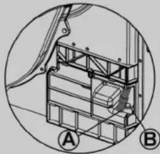HOOVER NDPEH9A3TCBEXMSS - Fitting the drain hose - 3