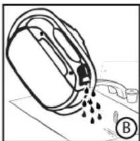 HOOVER NDPEH9A3TCBEXMSS - So entfern den Sie den Wasserbehälter in der Turschublade * - 2