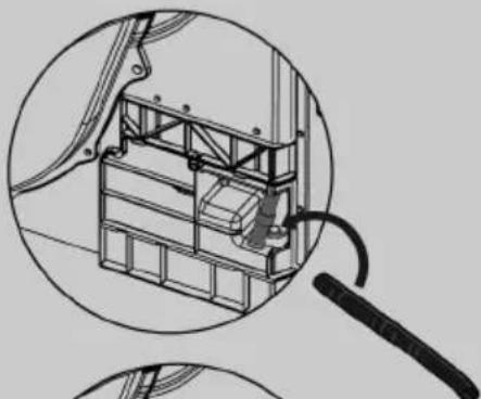 HOOVER NDPEH9A3TCBEXMSS - Montieren des Ablaufschlauchs - 5