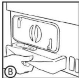 HOOVER NDPEH9A3TCBEXMSS - To remove the container bottom water drawer * - 2