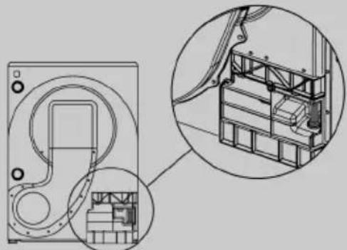 HOOVER NDPEH9A3TCBEXMSS - Montieren des Ablaufschlauchs - 2