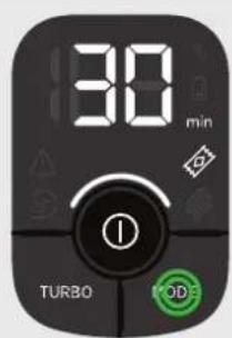 HOOVER HF920P 011 - Ohjausasetukset: - 1