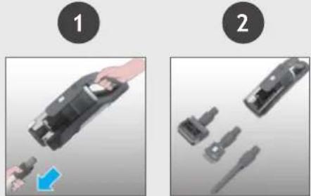 HOOVER HF920P 011 - Kun haluat kayttä laitetta rikkaimurilassa: - 1