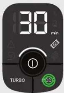 HOOVER HF910P 011 - Configurações de controlo: - 1