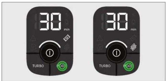 HOOVER HF910P 011 - Ajustes de los controles: - 2