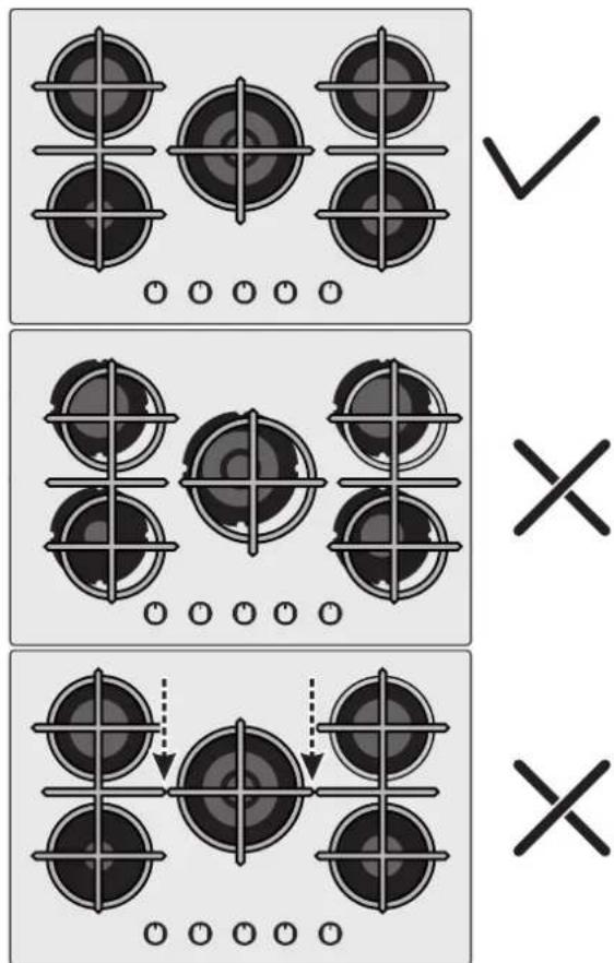 HOOVER HVW6MBB - Utilisation de la TABLE - 1