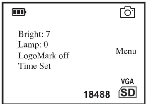 BUSHNELL Equinox X650 - DISPLAY ICONS AND INDICATORS ("HUD") - 2