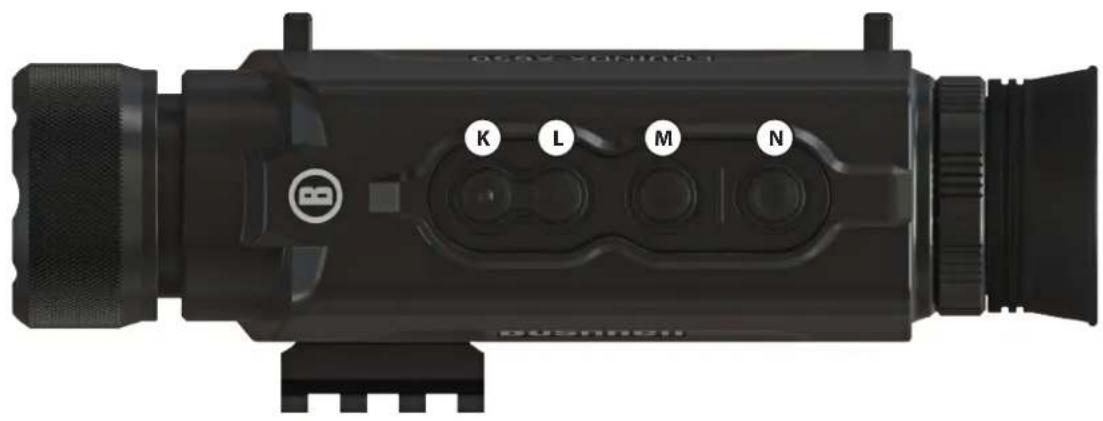 BUSHNELL Equinox X650 - PARTS AND CONTROLS GUIDE - 1