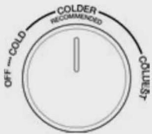 Veripart VPKVC180B - Die Temperatur im Gefrierfach einstellen - 5