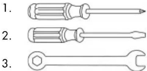 Veripart VPKVC180B - Mitgelieferte Teile (im Beutel): - 1