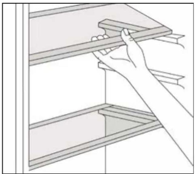 Veripart VPKVC180B - Adjustable shelves / door compartments - 1