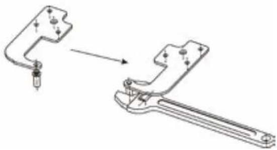 Veripart VPKVC180B - INVERSION DU SENS DE ROTATION DE LA PORTE - 4