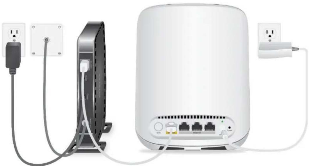 NETGEAR Orbi RBR350 - Connexion de votre routeur Orbi - 1