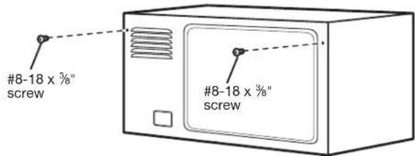 JENN-AIR MKC4157ES - Install Rear and Top Ducts - 2
