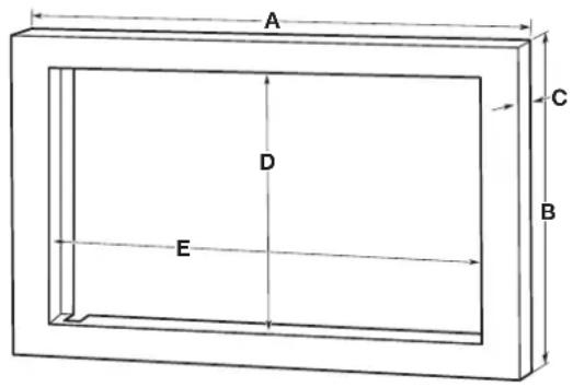 JENN-AIR MKC4157ES - Product Dimensions - 2