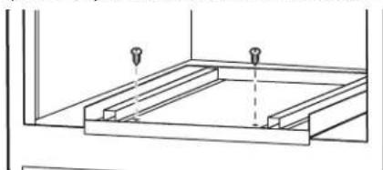 JENN-AIR MKC4157ES - Installer les rails et le conduit inférieur - 3
