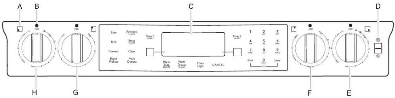JENN-AIR JES8860CCS - Utilisation de la TABLE de cuisson - 1