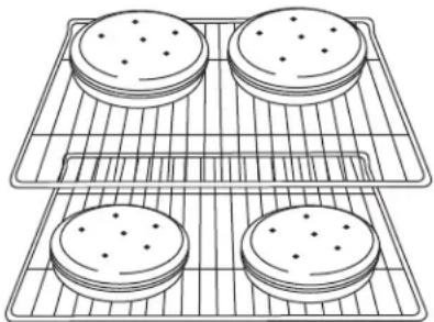 JENN-AIR JES8860CCS - Baking Layer Cakes on Two Racks - 1