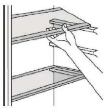 Veripart VPTMKK85B - - Einbau der Türfächer - 1