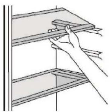 Veripart VPTMKK85B - - Installing the door compartments - 1