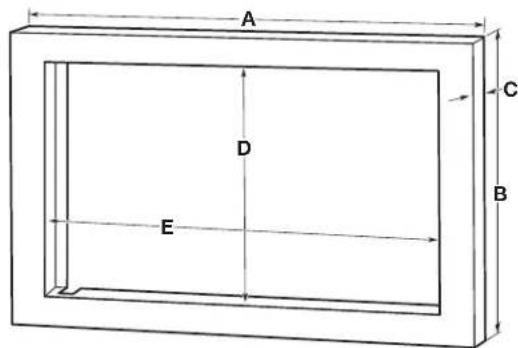 JENN-AIR MKC3150ES - Product Dimensions - 2