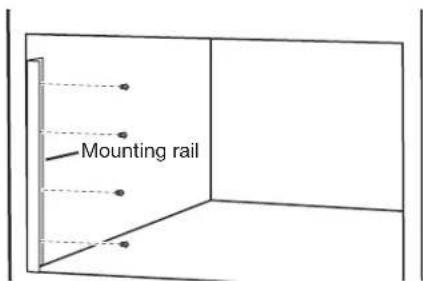 JENN-AIR MKC4150ES - Install Rails and Bottom Duct - 2