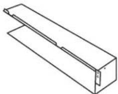 JENN-AIR MKC4150ES - 8-14 x 1/2" screws (20) #10-3/4" x 5/16" self-drilling screw (2) - 2