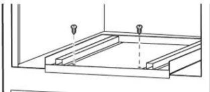 JENN-AIR MKC4150ES - Installer les rails et le conduit inférieur - 6