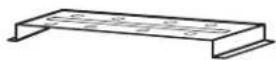 JENN-AIR MKC4150ES - 8-14 x 1/2" screws (20) #10-3/4" x 5/16" self-drilling screw (2) - 3