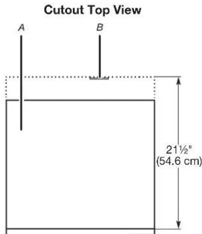 JENN-AIR MKC4150ES - Cabinet Requirements - 4