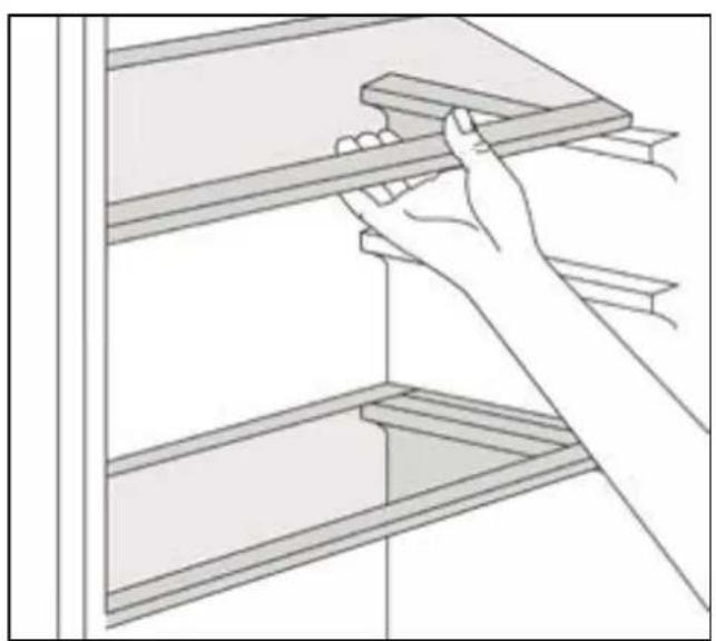 Veripart VPKVC180W - Plateaux / bacs de portes amovibles - 1