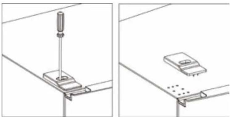 Veripart VPKVC180W - Meegeleverde onderdelen (in zakje): - 6