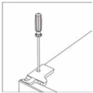 Veripart VPKVC180W - INVERSION DU SENS DE ROTATION DE LA PORTE - 8