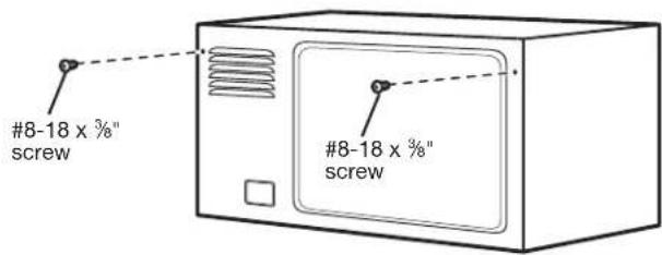 JENN-AIR MKC3157ES - Install Rear and Top Ducts - 2