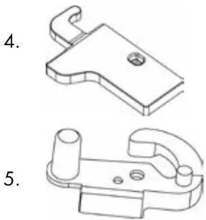 Veripart VPKVC180Z - Included parts (in bag): - 2