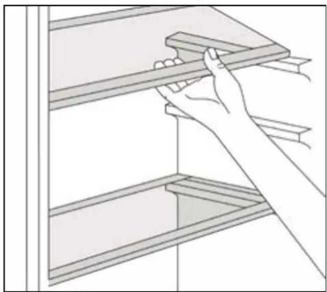 Veripart VPKVC180Z - Adjustable shelves / door compartments - 1