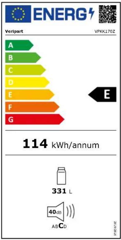 Veripart VPKK170W - 6