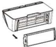 Viomi V3 - Compartiment à poussière avec réservoir d'eau 2-en-1 - 1