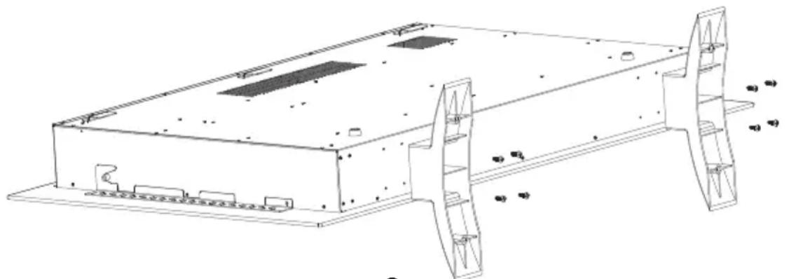 DANBY DBSF05021UD51 - FREE STANDING FOOT ASSEMBLY - 1