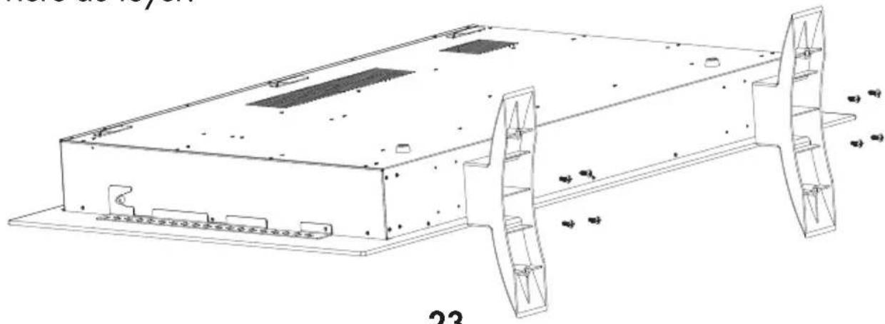 DANBY DBSF05021UD51 - Assemblage de PIED autoportant LIBRE - 1