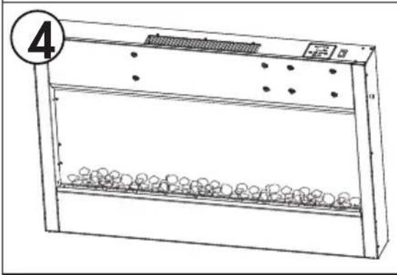 DANBY DBSF05021UD51 - EMBER BED INSTALLATION - 4