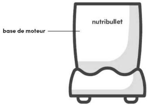 NUTRIBULLET 600W - Ce qui est inclus. - 4