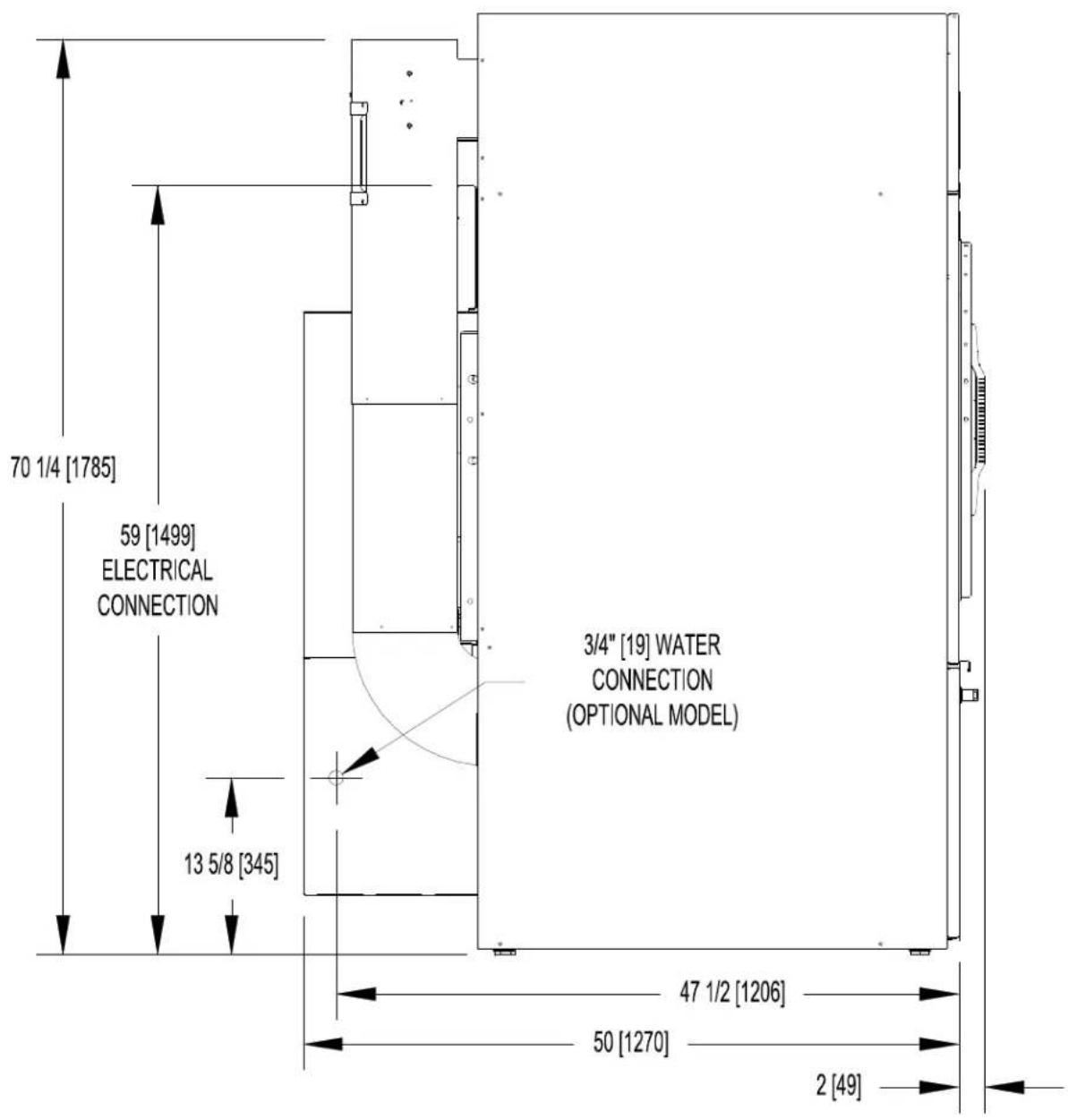 Dexter Laundry T170 - DRYER SPECIFICATION SHEET - 5