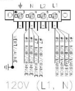 Dexter Laundry T170 - Instructions - convertir une sécheuse à double tension de 120 v en 208-240 v - 1